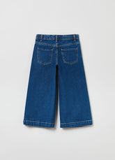 Ovs Wide-Leg Jeans With Butterfly Buttons